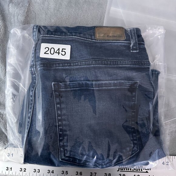 Express Original Girlfriend Shorts Womens Size 6 High Rise Distressed Blue - Picture 10 of 10